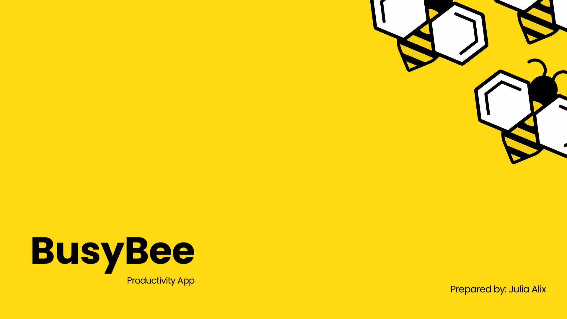 BusyBee productivity app cover