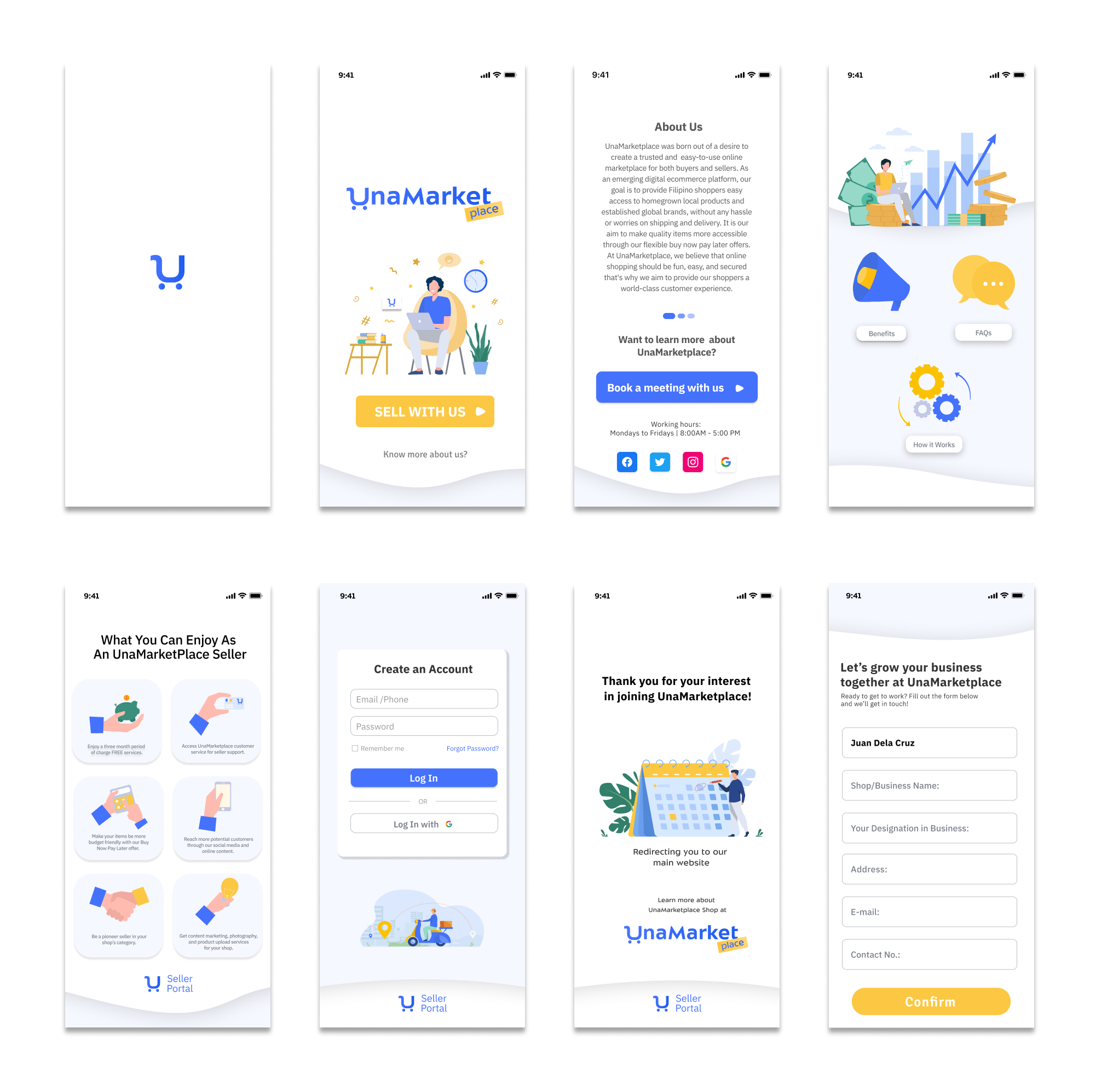 UnaMarket additional preview